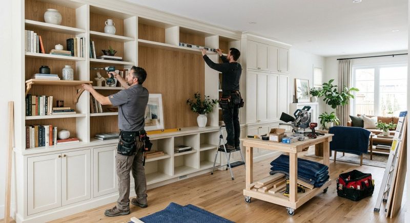Bookshelves Installation in Fairfax, VA