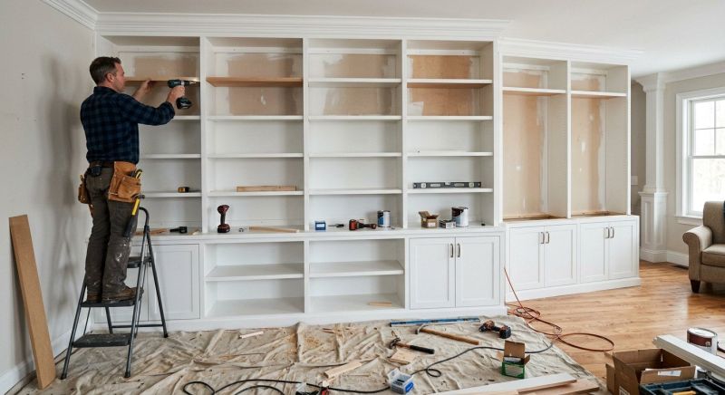 Built In Shelving Service in Annapolis, MD