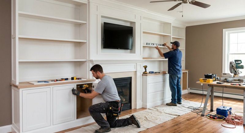 Fireplace Built Ins Installation in Fairfax, VA