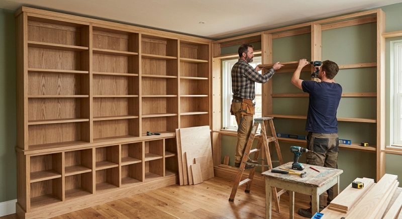 Library Shelving Installation in Woodbridge, VA